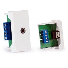 1/2 Panel conector jack 3.5...
