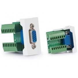1/2 Panel conector VGA D 15...