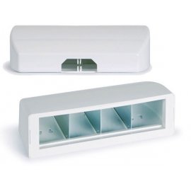 Caja de superficie para 4...