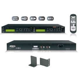 Doble reproductor CD/USB/SD...