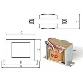 Transformador de linea 100V...