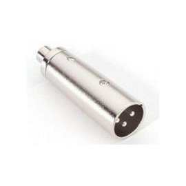 Adaptador XLR macho a RCA...