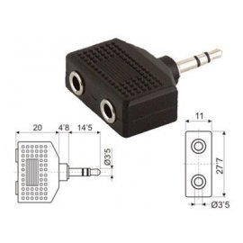 Adaptador Jack 3.5 macho...