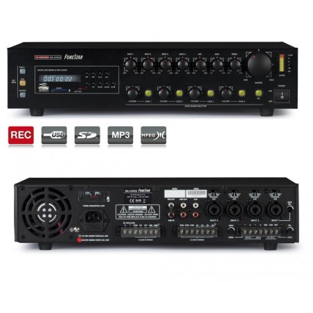 Amplificador multizona MA-245GU Fonestar