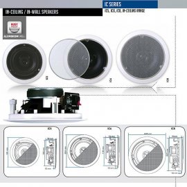 Altavoz empotrable Ecler IC-8