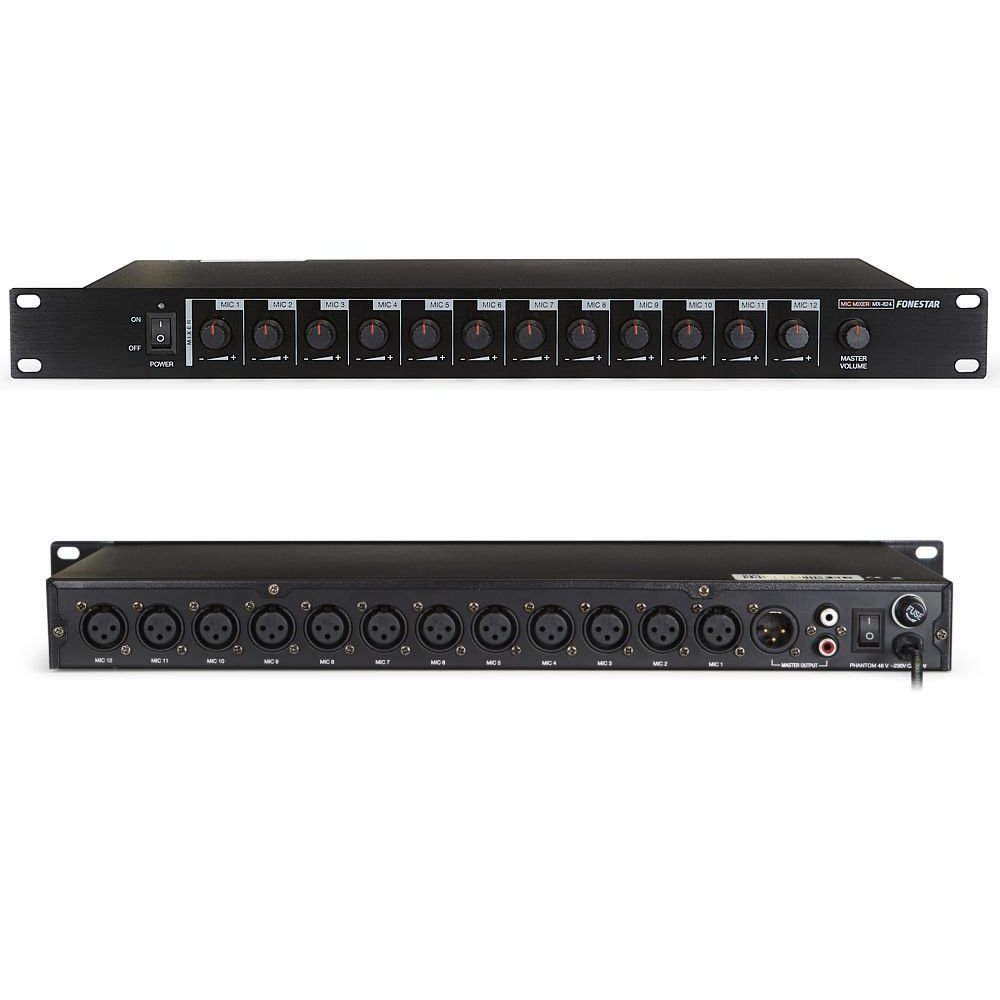 Mezclador mono MX-824 Fonestar