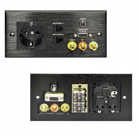 Placa de conexiones multimedia Hammer WS-862-101