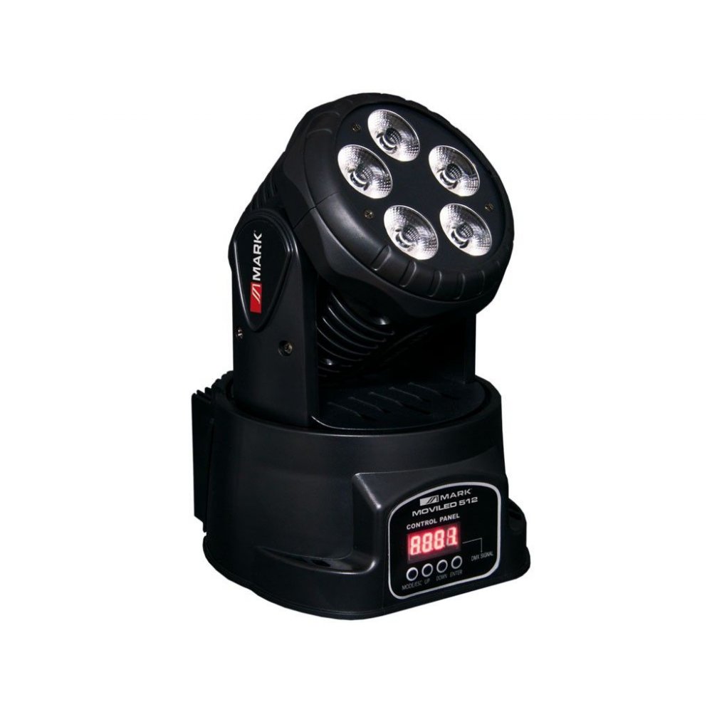 Cabeza Movil Wash LED MARK Moviled 512