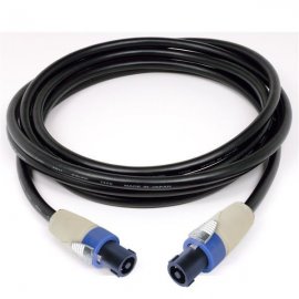 Conexion Altavoz Speakon manguera 2x1,5  5 m.