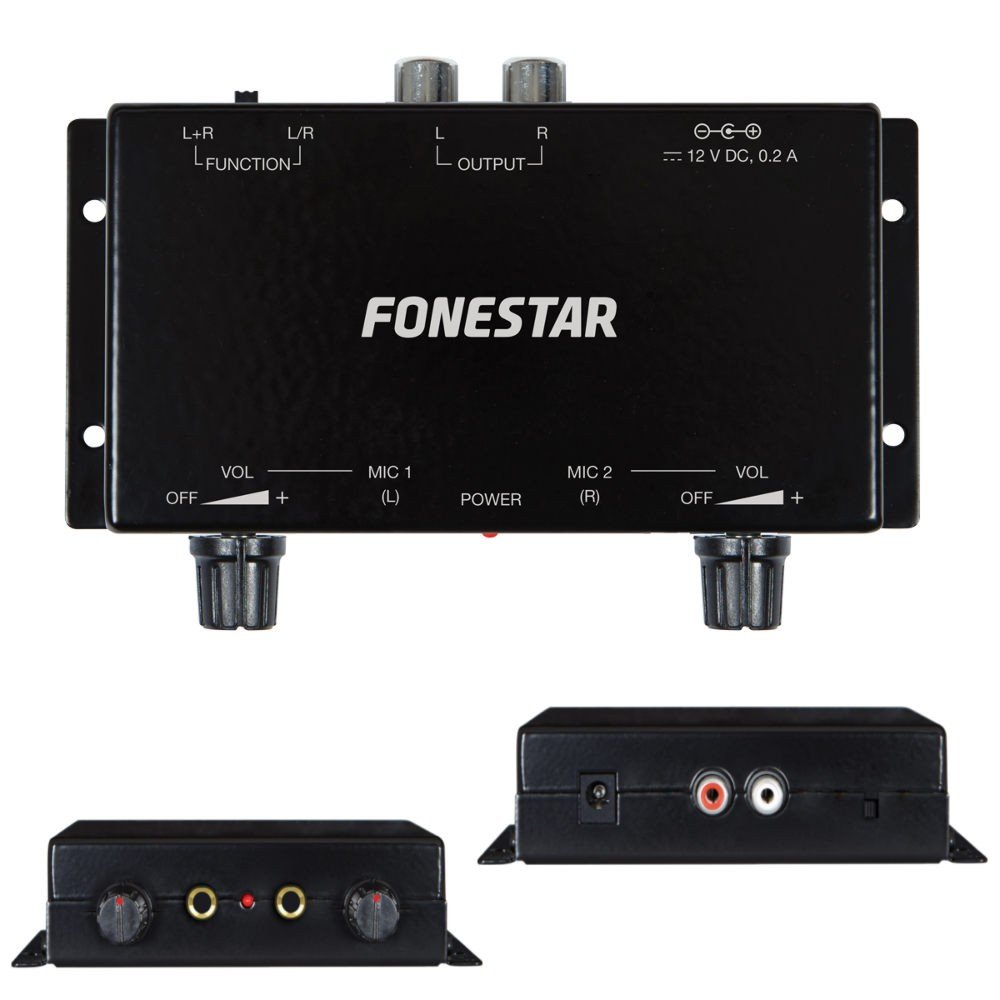 Preamplificador TC-6MX Fonestar