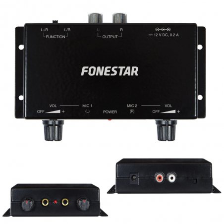 Preamplificador TC-6MX Fonestar