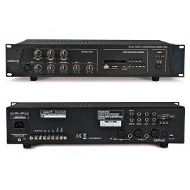 Amplificador de megafonia WORK PA-60 USB/R