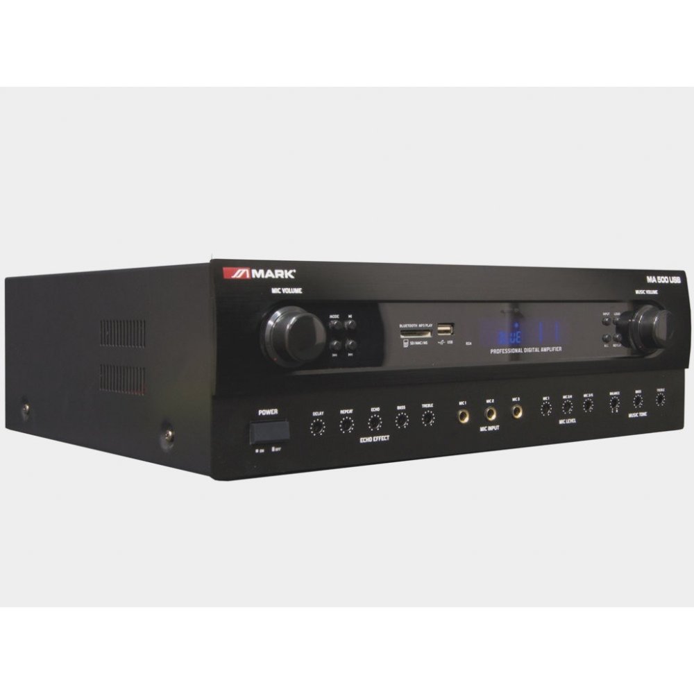 Amplificador 2x150w MARK MA-500USB