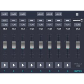 Mezclador WORK MD 82 AX MKII