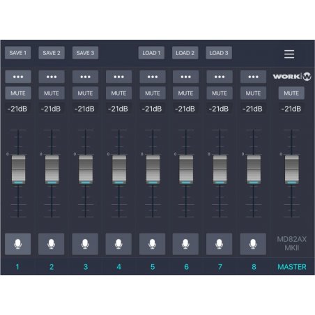 Mezclador WORK MD 82 AX MKII