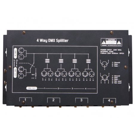 Distribuidir DMX  Mark MD 4 Splitter