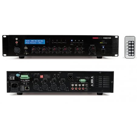 Amplificador de megafonia MPA-124U Fonestar