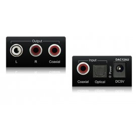 Convertidor de audio Digital a Analogico Blustream DAC12AU