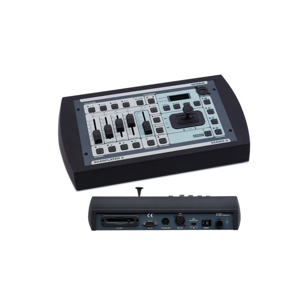 Consola DMX 64 canales WORK SCAN Player II