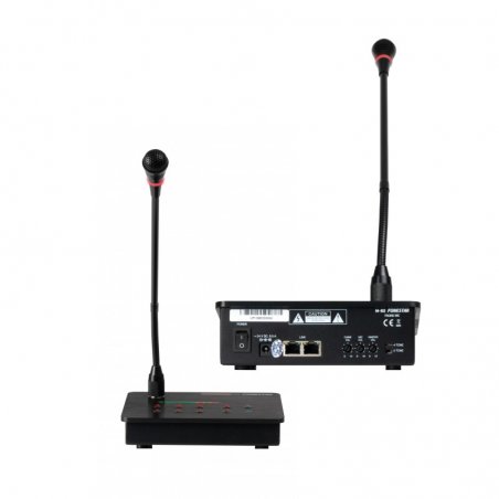Microfono con selector de 6 zonas para MPZ-6241 Fonestar M-62