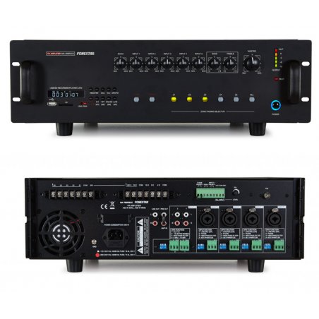 Amplificador 400w 5 zonas Fonestar MA-400RGUZ