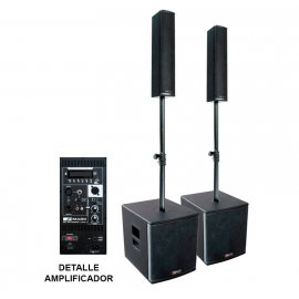 Pack autoamplificado Mark SET MK BIGMAN 1000 A
