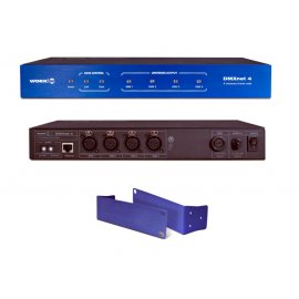 Conversor Artnet a DMX 4 Universos Work DMX NET 4