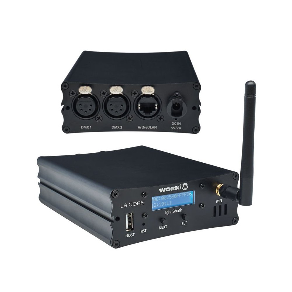 Consola DMX control desde web WORK LS-CORE