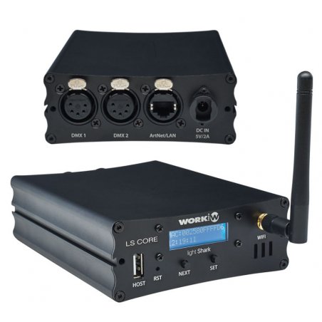 Consola DMX control desde web WORK LS-CORE