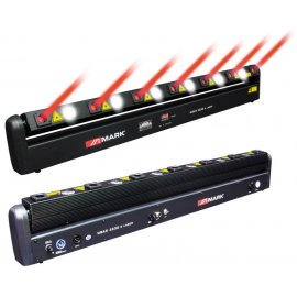 Barra Movil 6x3W + 7 Laser MARK MBAR 3230 R LASER