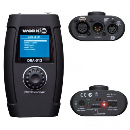 Tester DMX WORK DRA 512
