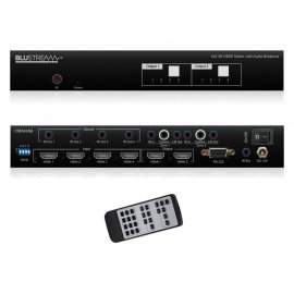 Matriz de conmutacion HDMI  4inx2out Blustream CMX42AB
