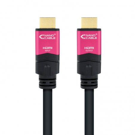 Cable HDMI amplificado V2.0 4K@60Hz 18Gbps NanoCable