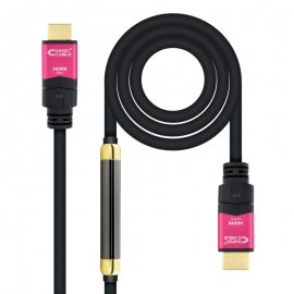 Cable HDMI amplificado V2.0 4K@60Hz 18Gbps NanoCable