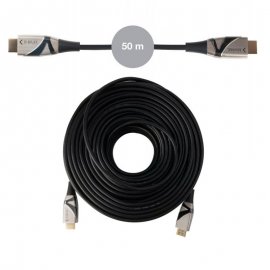 Conexion HDMI - HDMI optica V2.0 50m Fonestar