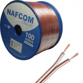 Cable altavoz transparente polarizado 2x2mm
